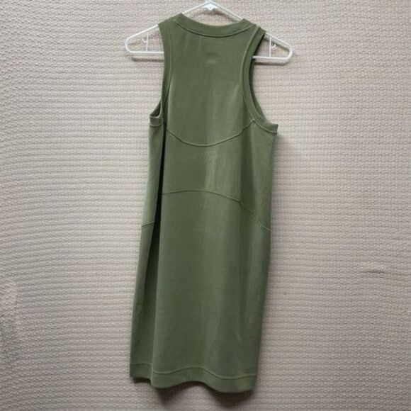 Lululemon Softstreme Back In Action Dress Women Size 4 Athleisure Bronze Green - Picture 7 of 9